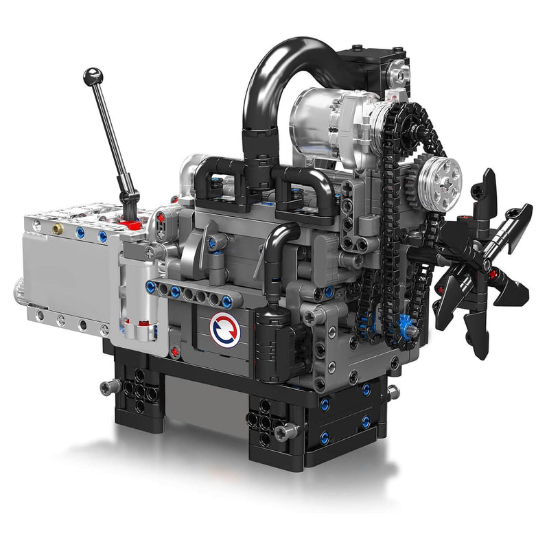 Motorised Rotary Engine 1129Pcs
